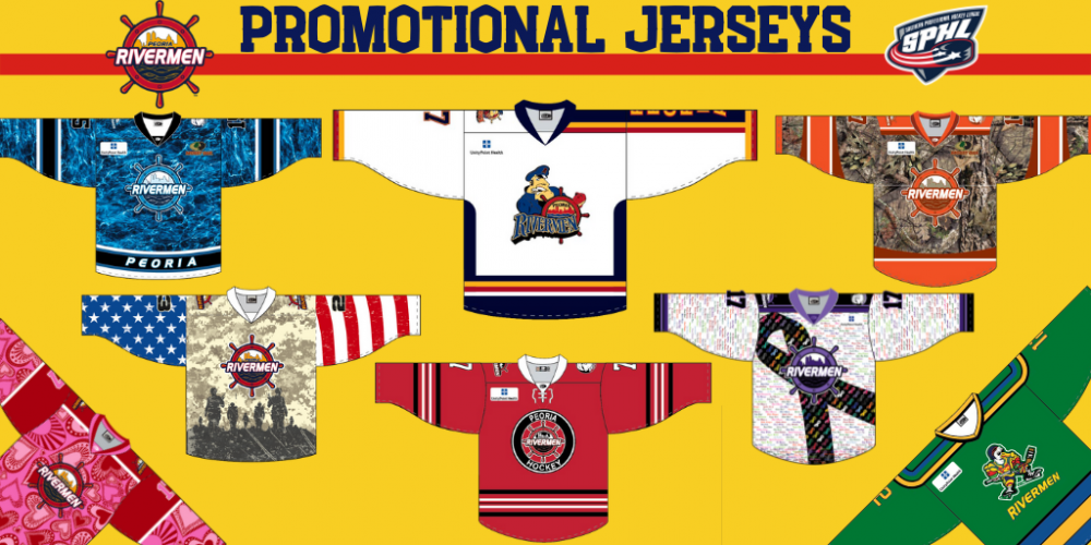 Peoria Rivermen special jerseys, giveaways, entertainment plan for 2023